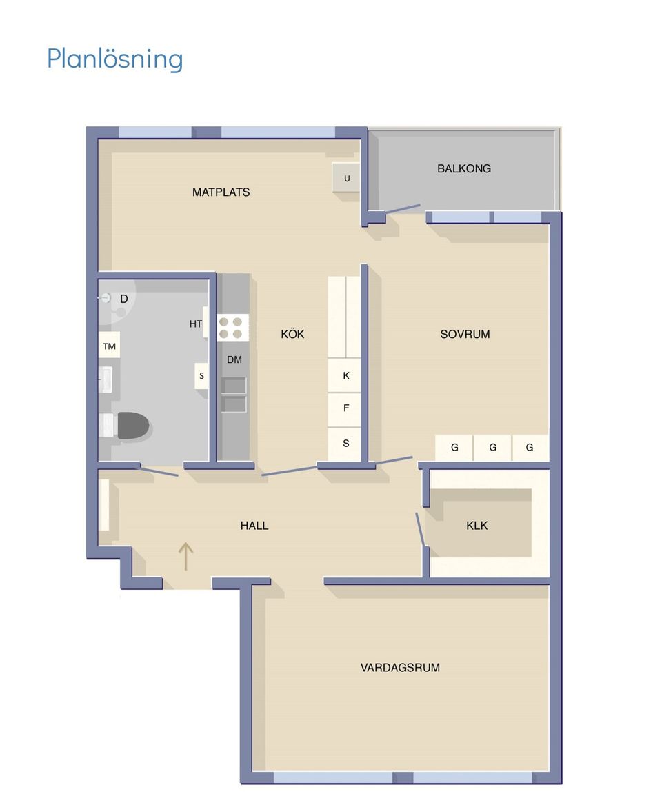 Bostadsrätt, Vårbergsvägen 179B, Skärholmen, Stockholm