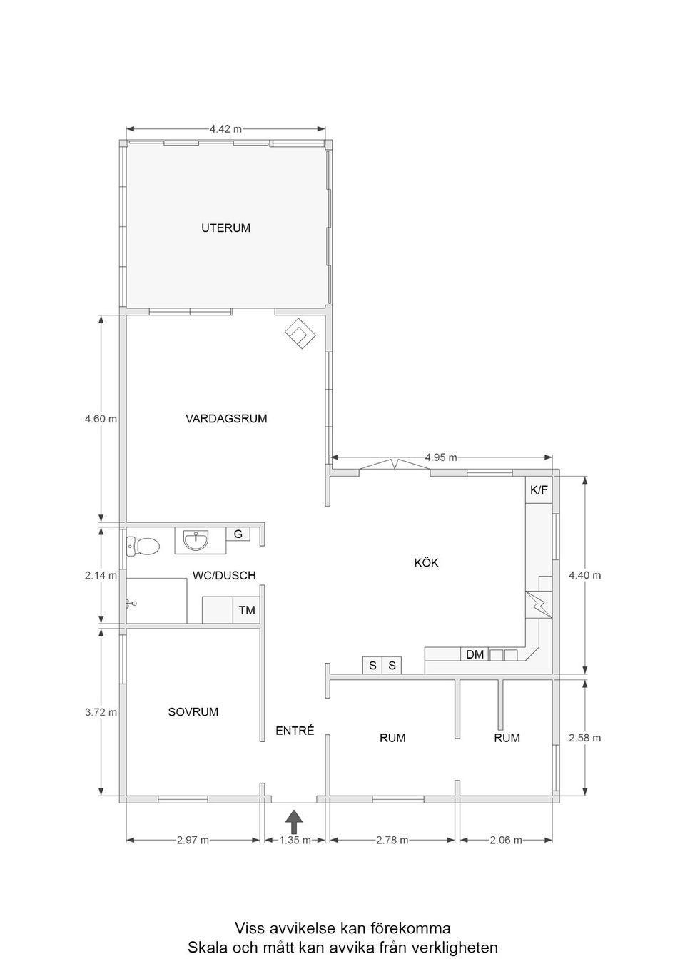 Fritidshus, Djursnäs Smultronstigen 96, Djursnäs/Edsbruk, Västervik