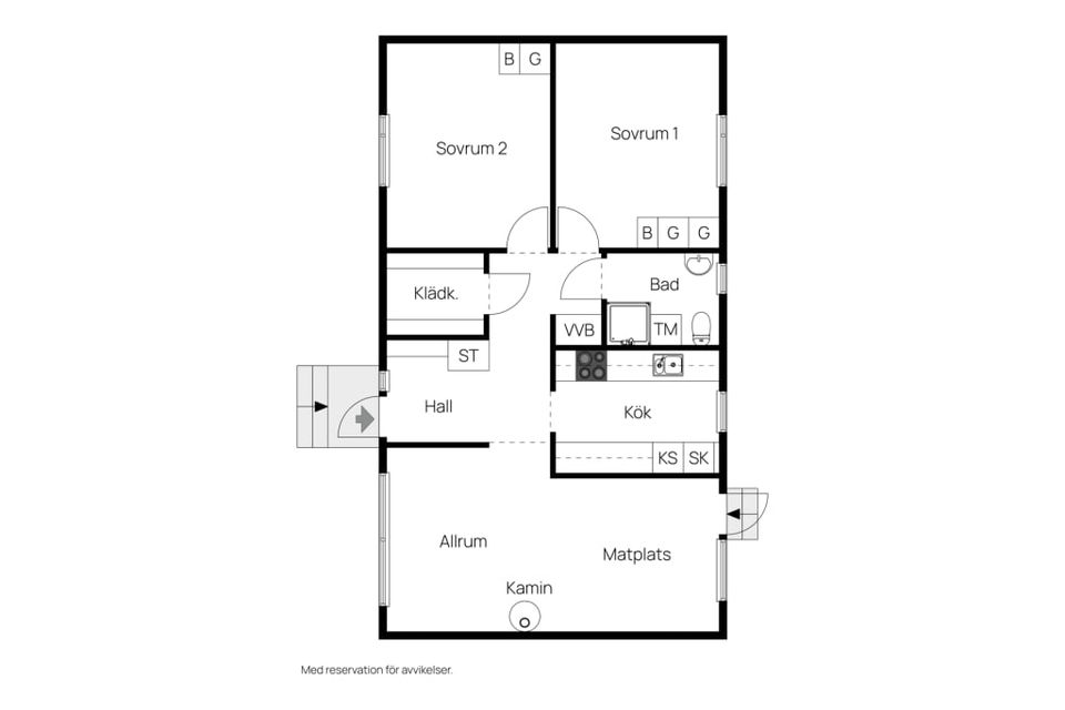 Villa, Roen 1, Åbjörnabo, Ljungby