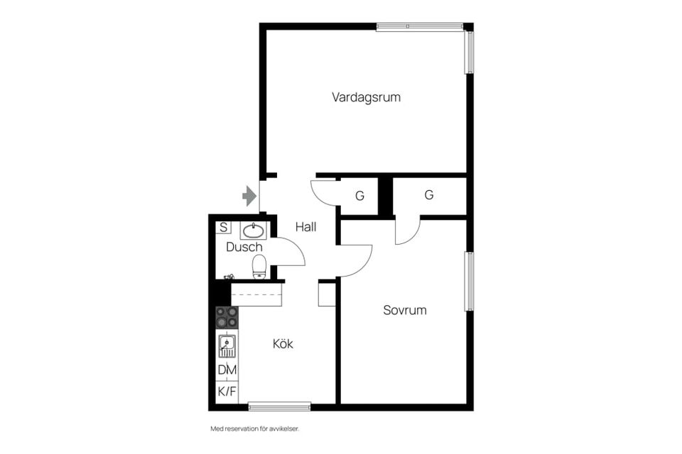 Bostadsrätt, Ekmansgatan 9, Visby -  Länna, Gotland