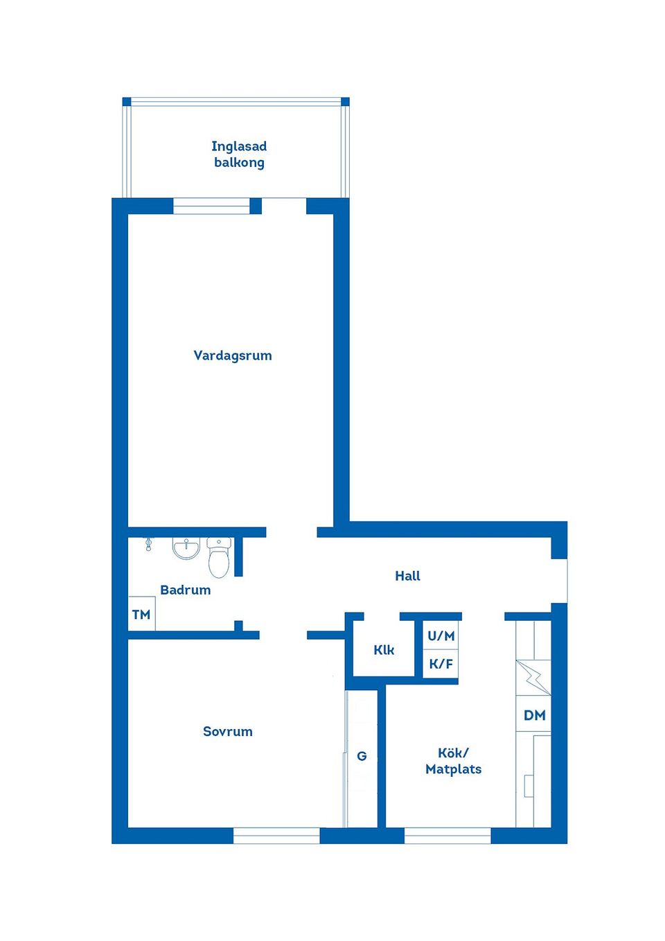 Bostadsrätt, August Bondesons Väg 2, Herting, Falkenberg