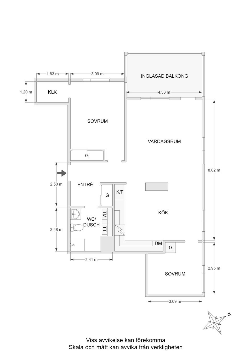 Bostadsrätt, Vendergatan 34, Centrum, Kungälv
