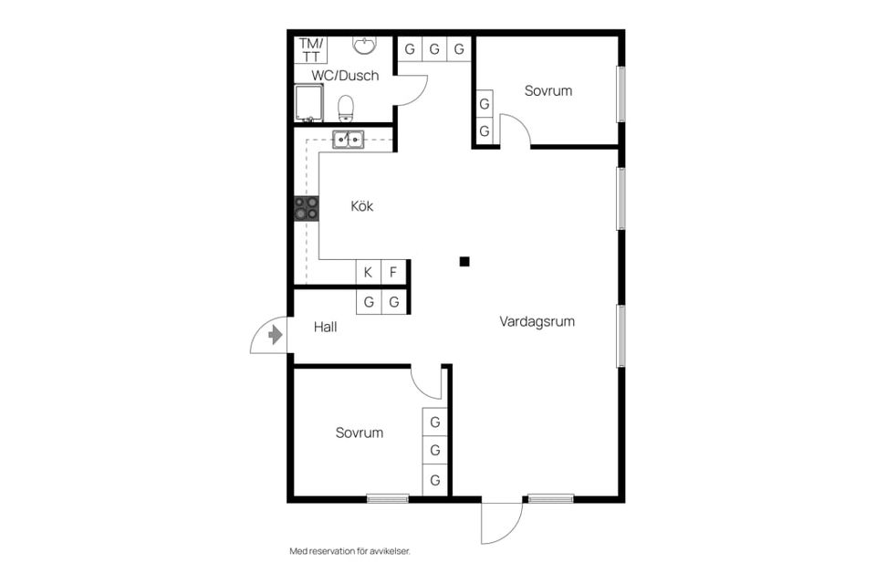 Bostadsrätt, Vagnmakarebyn 2D, Annestad / Bunkeflostrand, Malmö