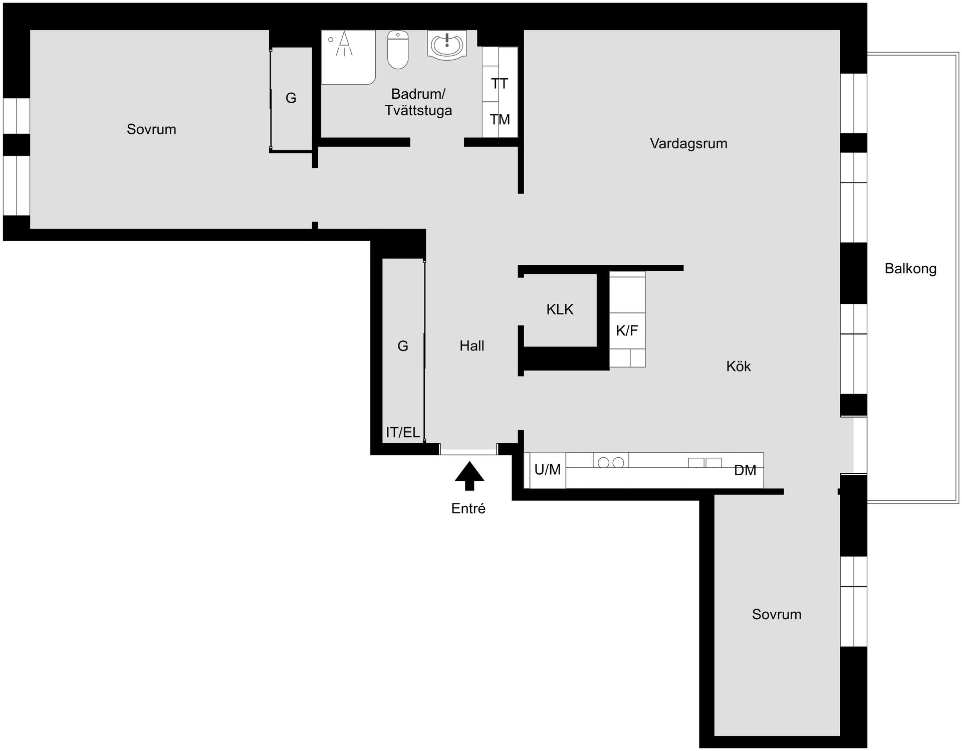 Bostadsrätt, Prefektgatan 6, Rosendal, Uppsala