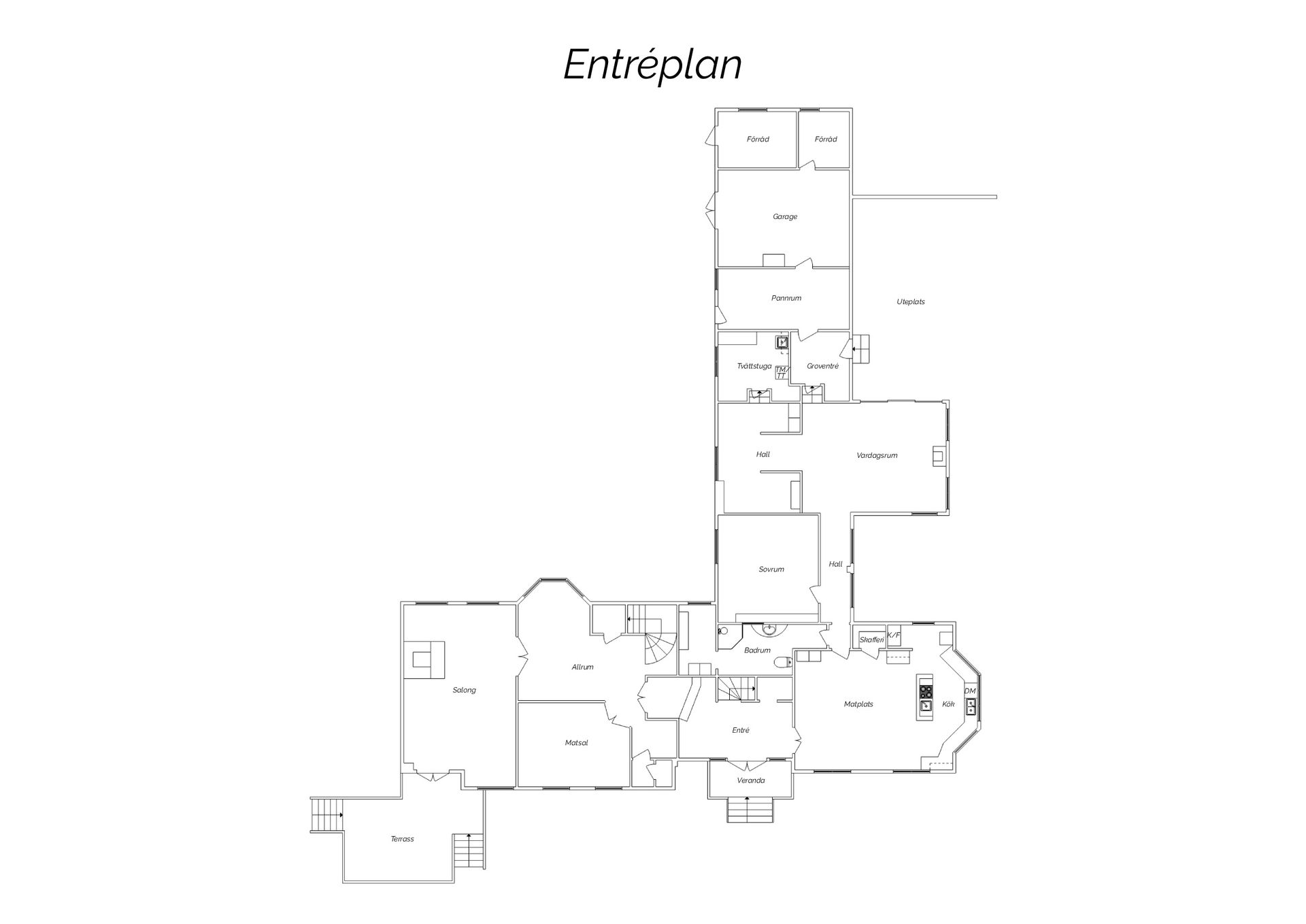 Radhus, Maderupsvägen 5, Everöd, Kristianstad