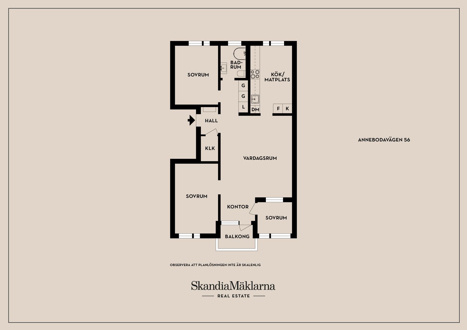 Bostadsrätt, Annebodavägen 56, Älvsjö - Örby Slott, Stockholm