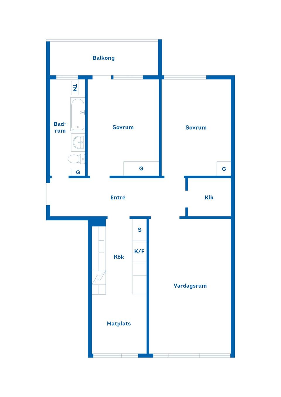 Bostadsrätt, Jarlvägen 5B, Rättvik