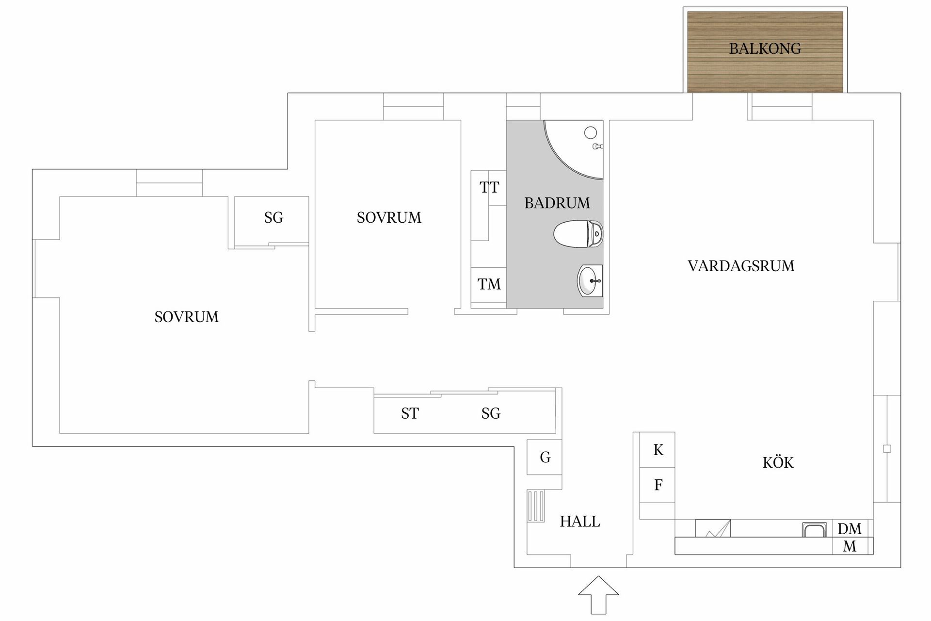 Bostadsrätt, Smörslottsgatan 22, Björkekärr, Göteborg