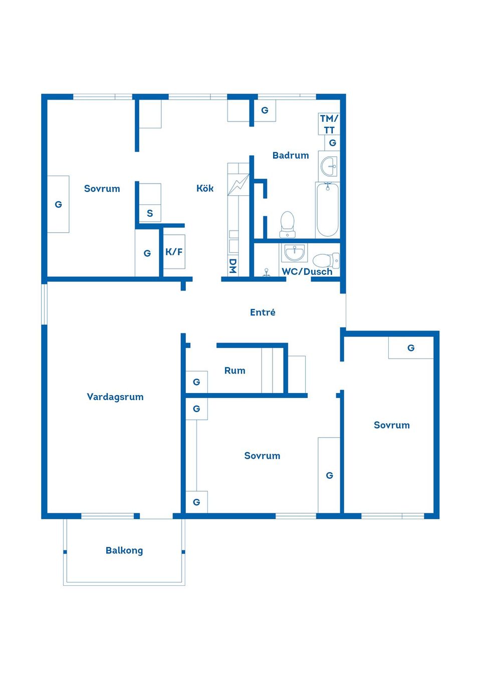 Bostadsrätt, Storgården 43, Skäggetorp, Linköping