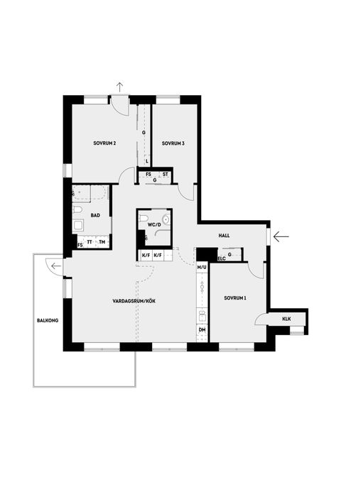 Bostadsrätt, Parkallén 46, Täby Park, Täby