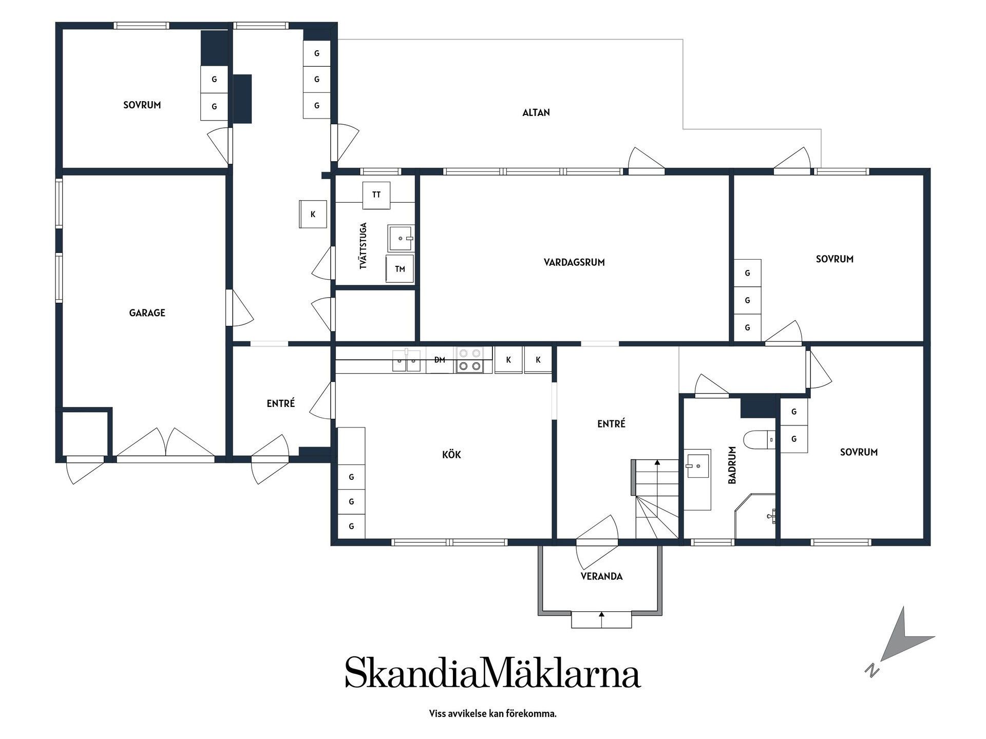 Villa, Fågelvägen 6, Ulvhäll, Strängnäs