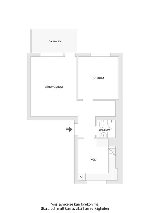 Bostadsrätt, Vegagatan 3B, Vega, Västerås