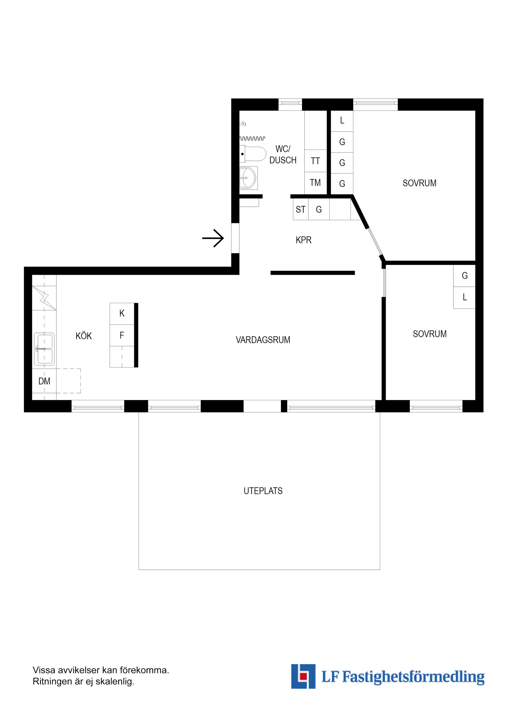 Bostadsrätt, Solängsvägen 2B, Edsängen, Sollentuna