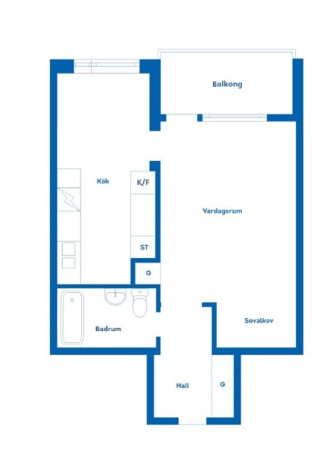 Bostadsrätt, Ulvsmygen 25, Sätra, Gävle