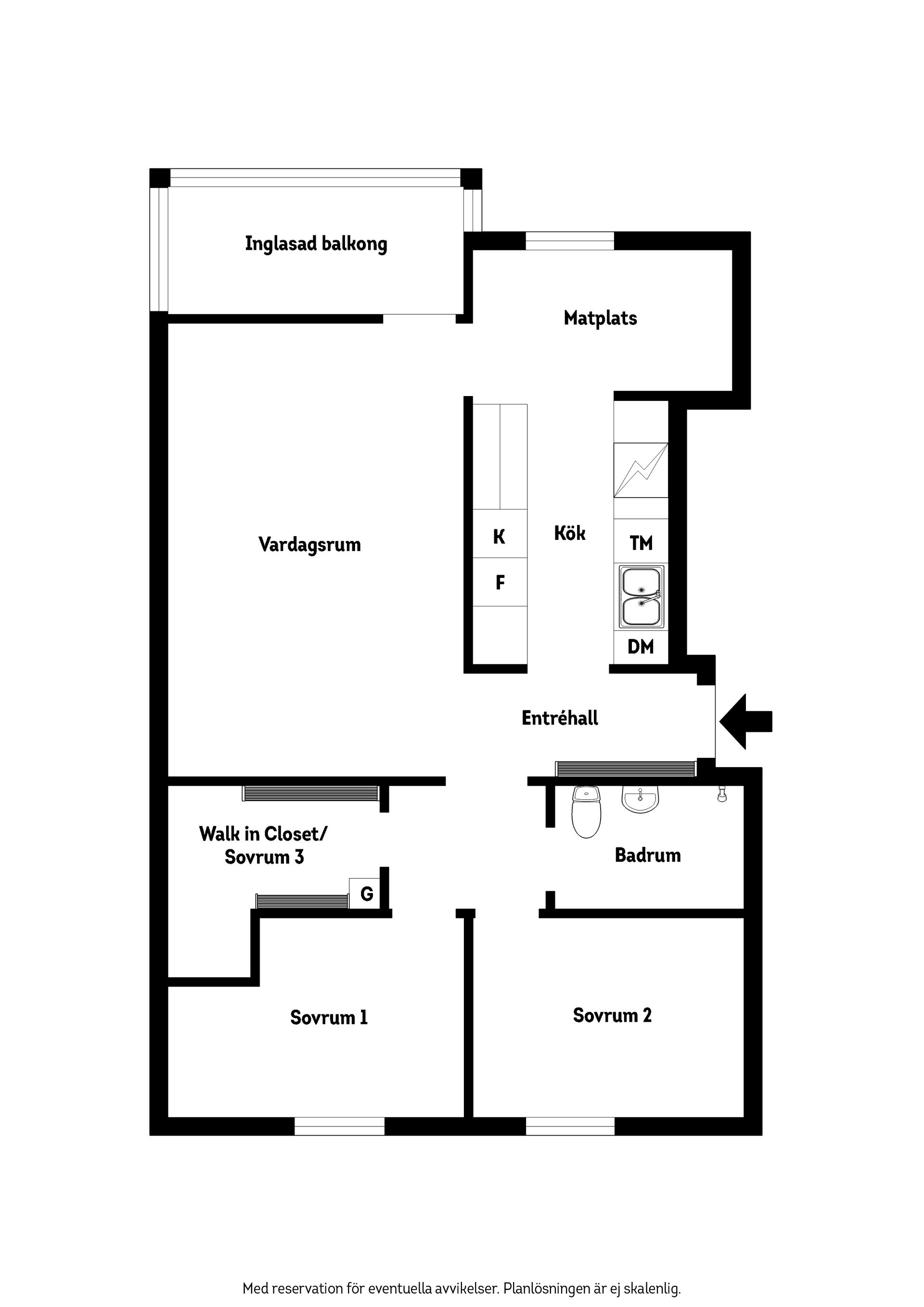 Bostadsrätt, Västerlånggatan 28B, Centralt, Eslöv