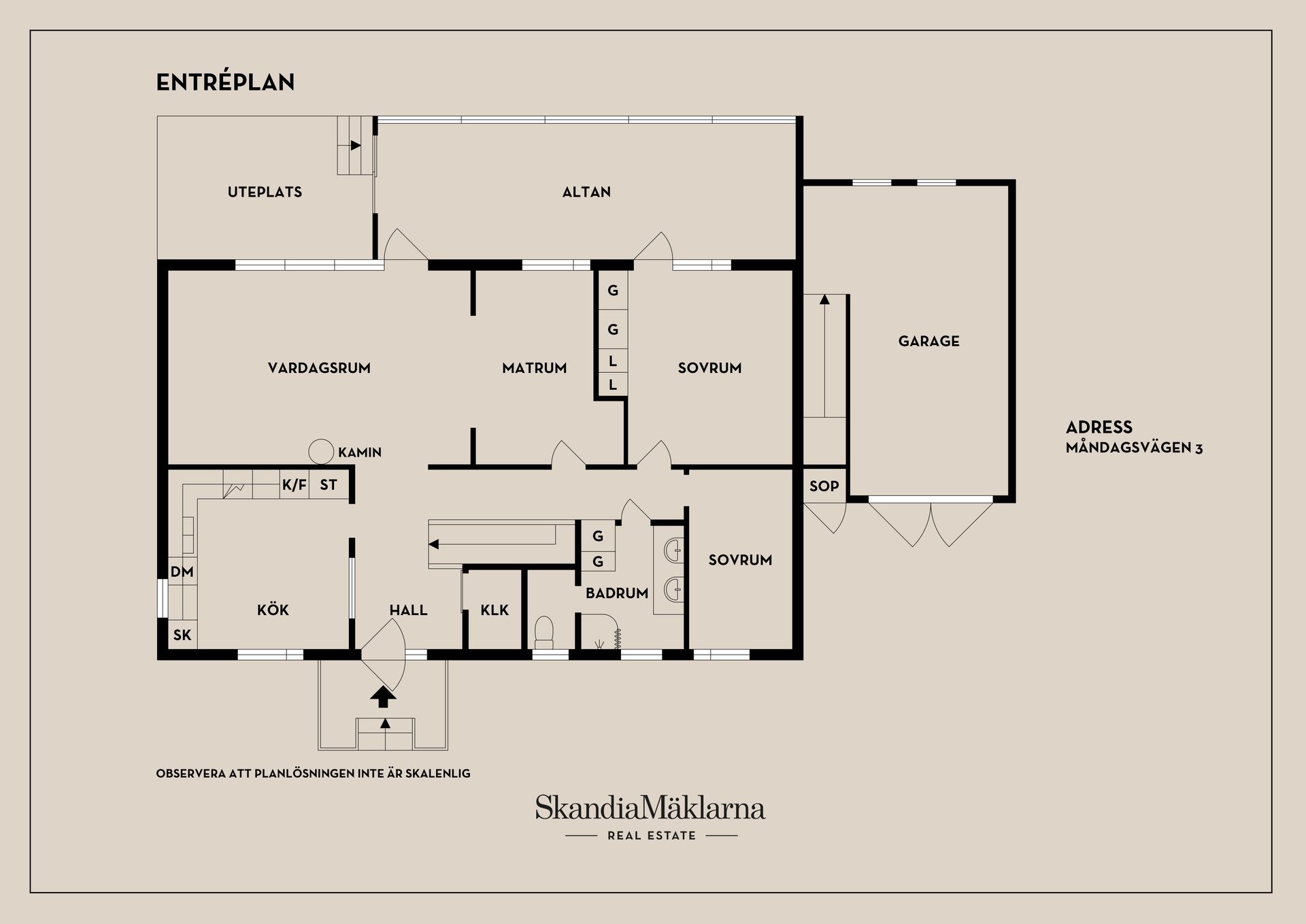 Villa, Måndagsvägen 3, Örnsköldsvik