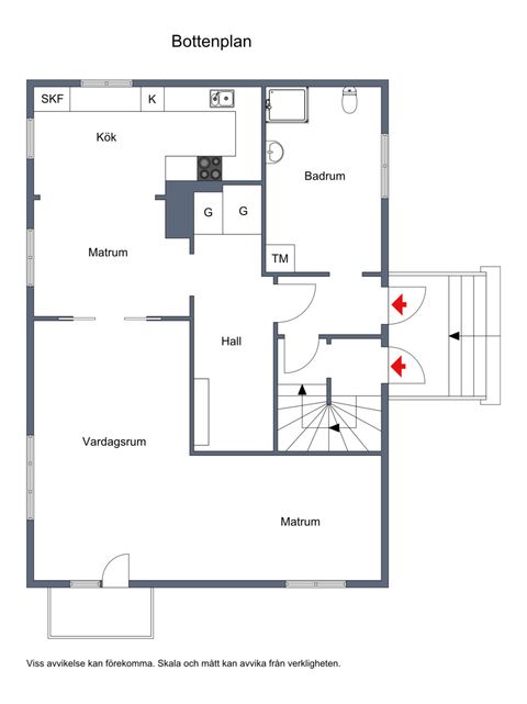 Villa, Strinne 136, Kramfors