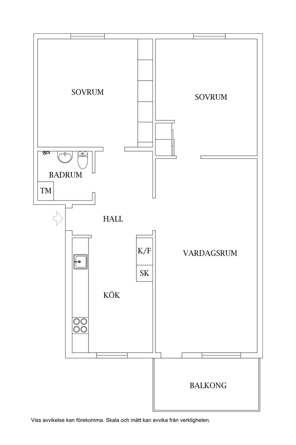 Bostadsrätt, Parkvägen 40B, Luleå