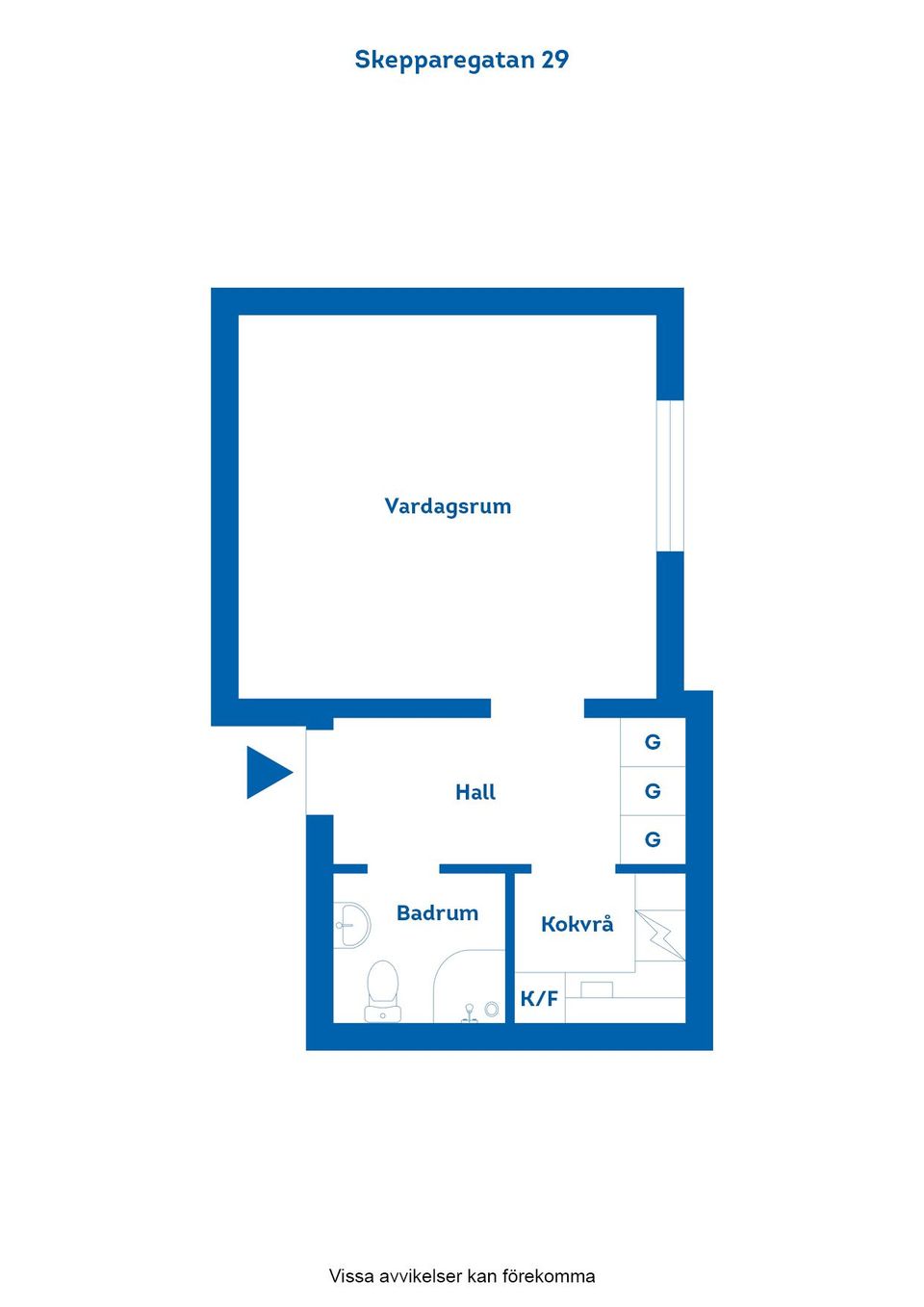 Bostadsrätt, Skepparegatan 29, Centralt, Norrköping
