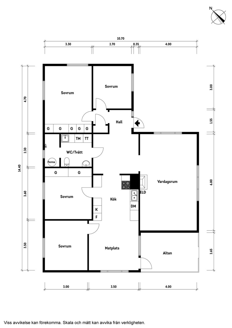 Villa, Björnerud 804, Frändefors, Vänersborg