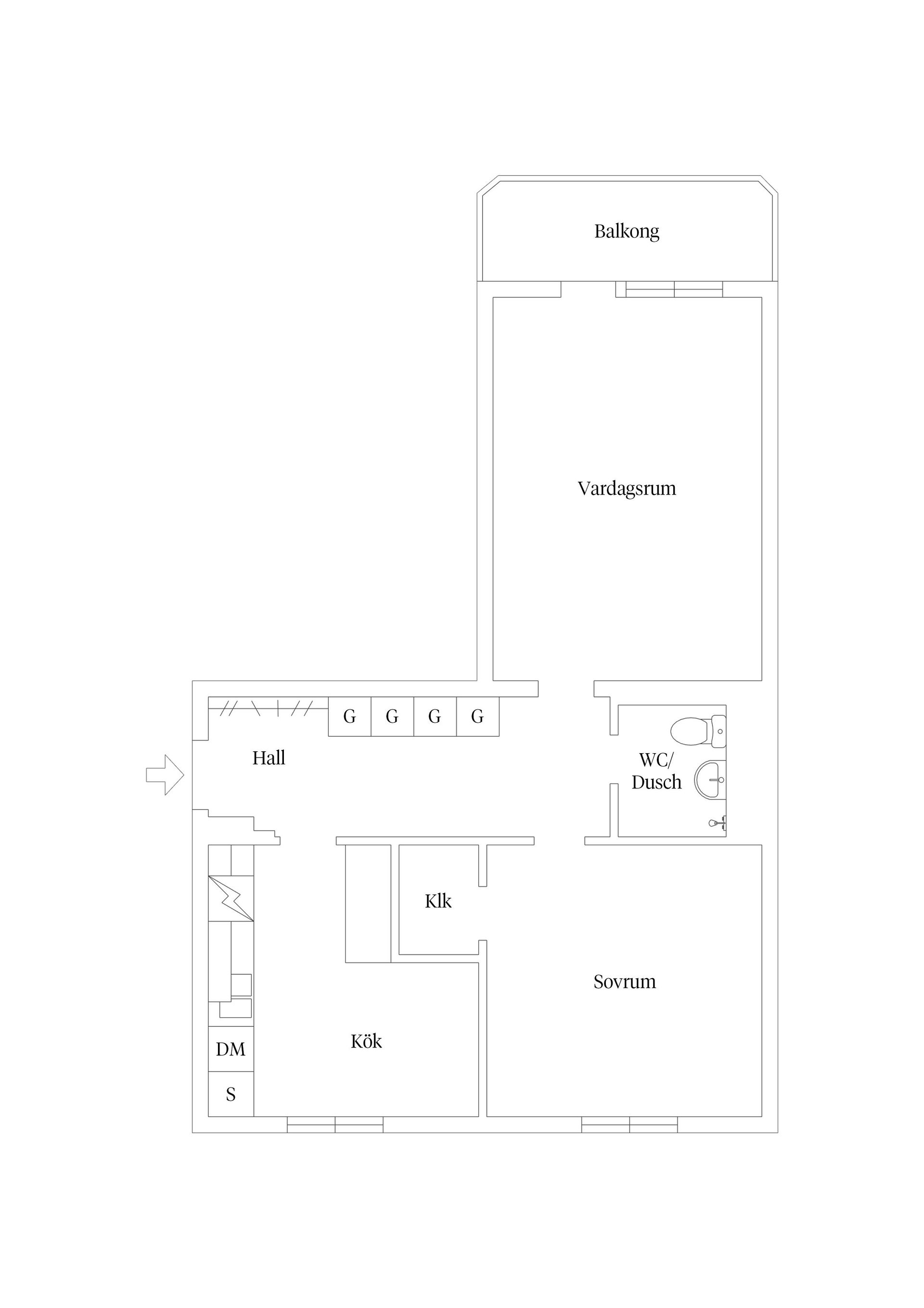 Bostadsrätt, Murargatan 3, Salabacke, Uppsala