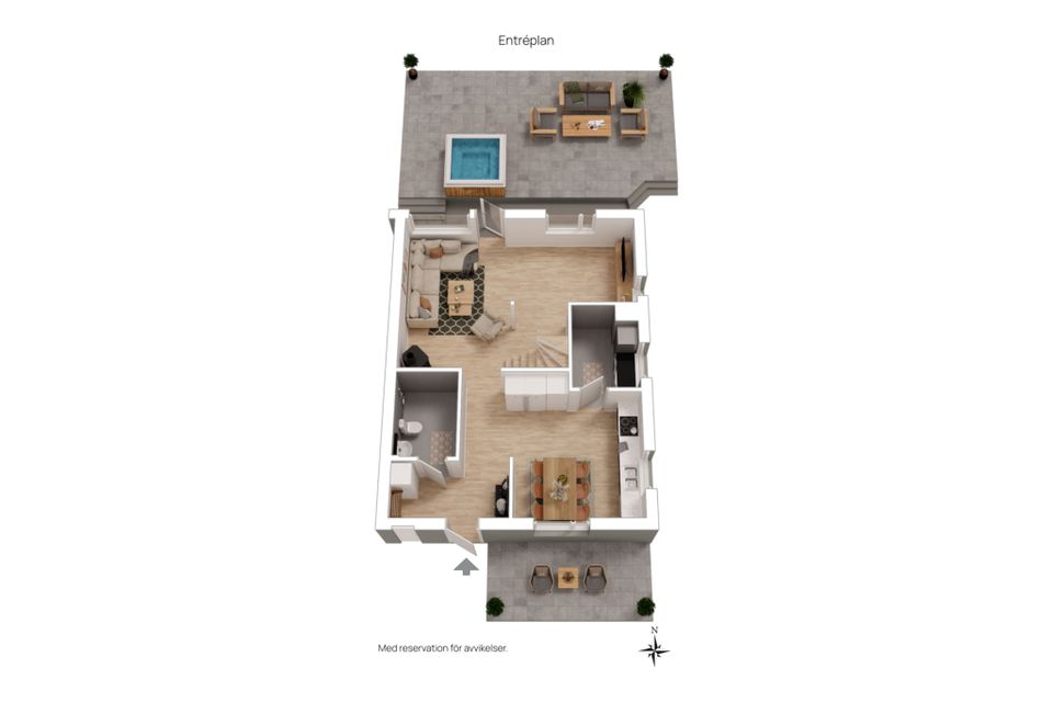 Radhus, Sofia Gyllenhielms väg 32, Sigtuna - Sjudargården, Sigtuna