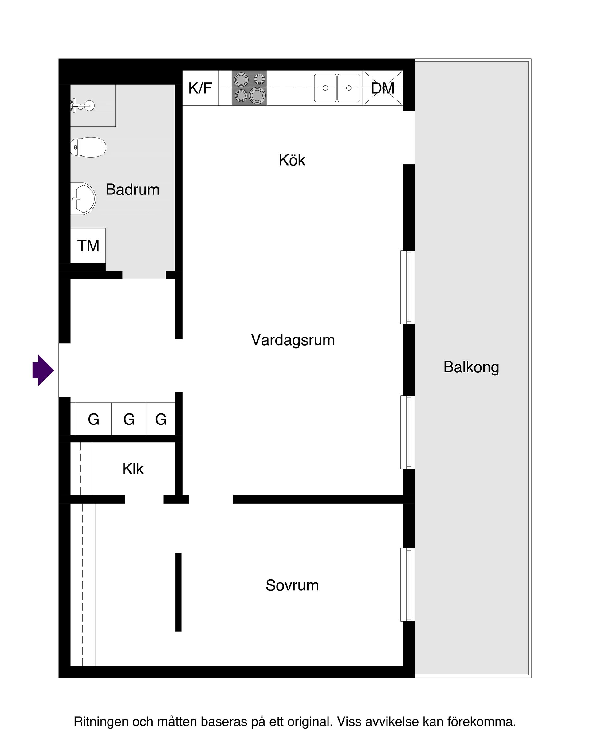 Bostadsrätt, Portalgatan 50, Kapellgärdet, Uppsala