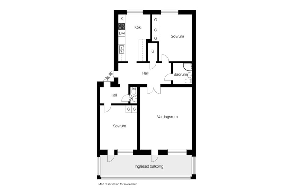 Bostadsrätt, Hantverksgatan 19A, Centralt, Oskarshamn