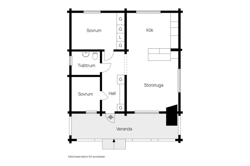 Fritidshus, Gunnvägen 18, Bergshamra Gunnsjön, Norrtälje