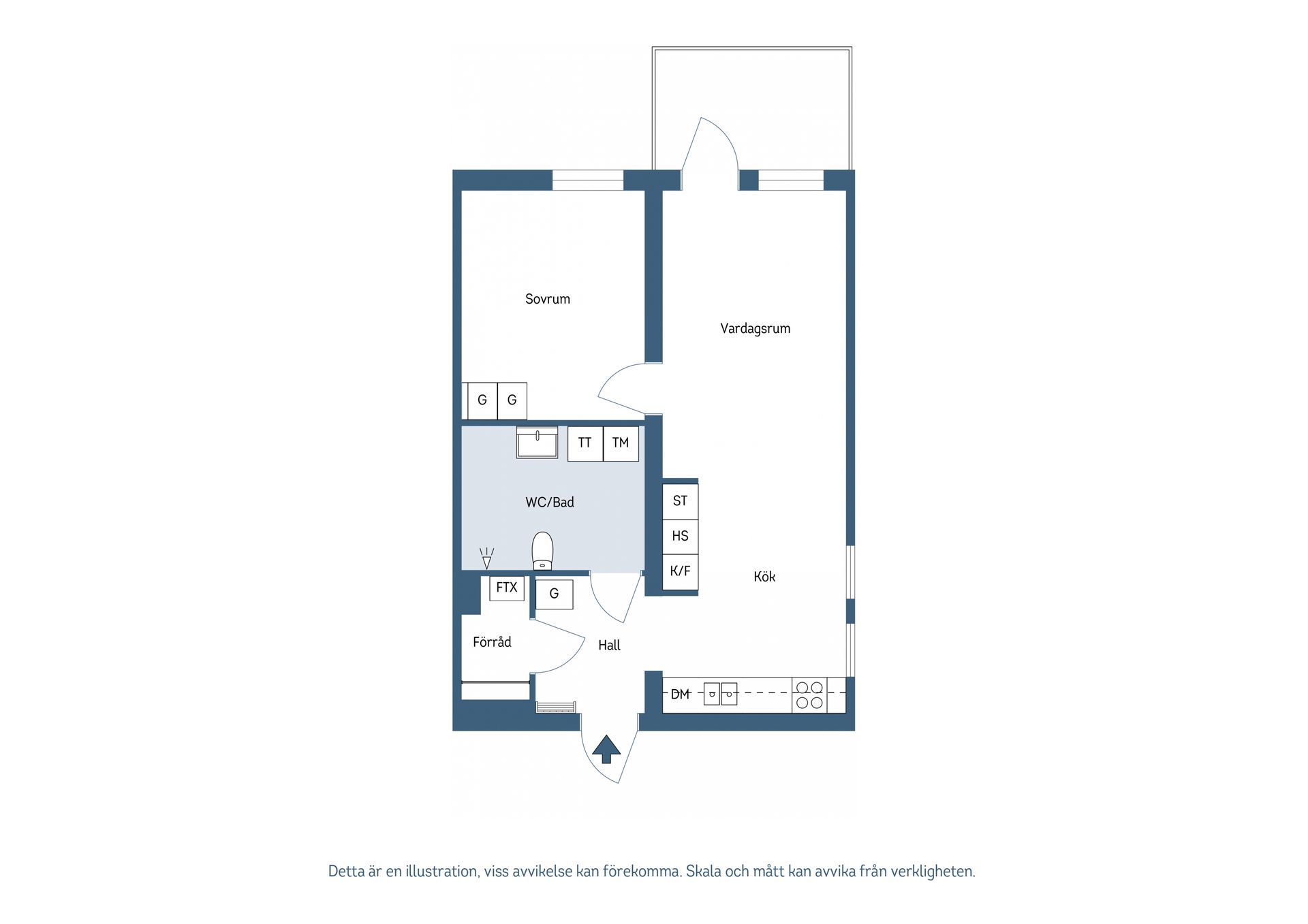 Bostadsrätt, Tegelbruksgatan 122B, Tierp