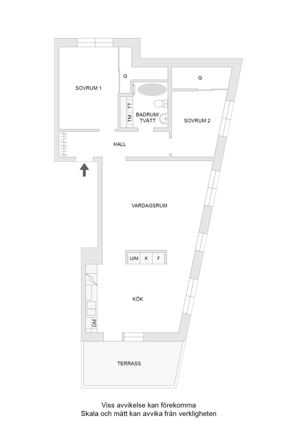 Bostadsrätt, Sjöjungfrugatan 3B, Öster Mälarstrand, Västerås