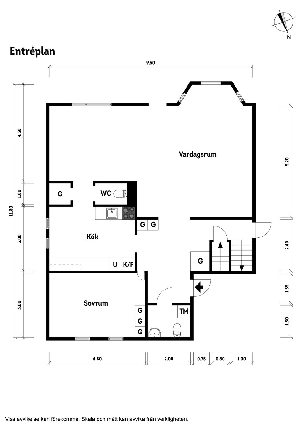 Villa, Norra Flundregatan 15, Fiskebäck, Göteborg