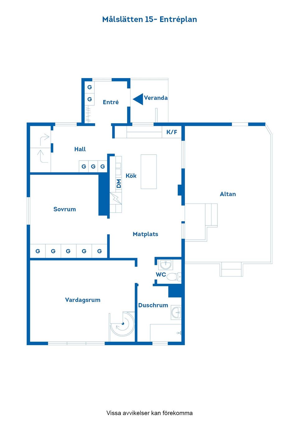 Villa, Målslätten 15, Tåby, Norrköping
