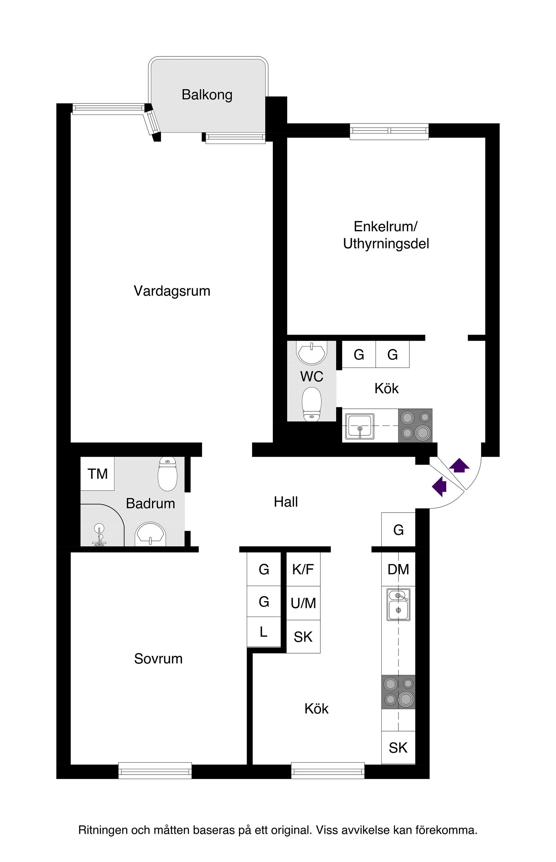Bostadsrätt, Torkelsgatan 28B, Fålhagen, Uppsala