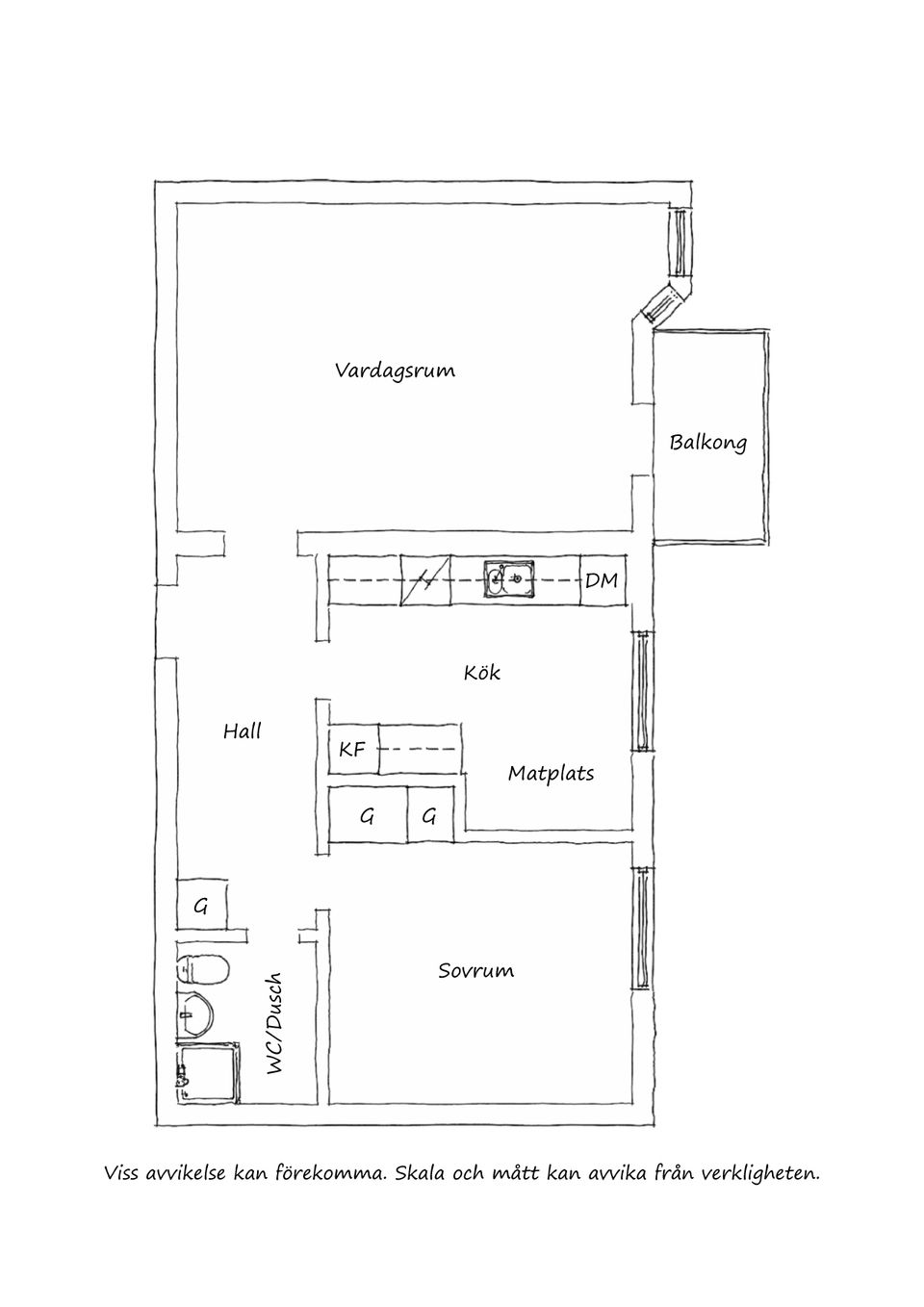 Bostadsrätt, Vallbygatan 11, Fålhagen, Uppsala