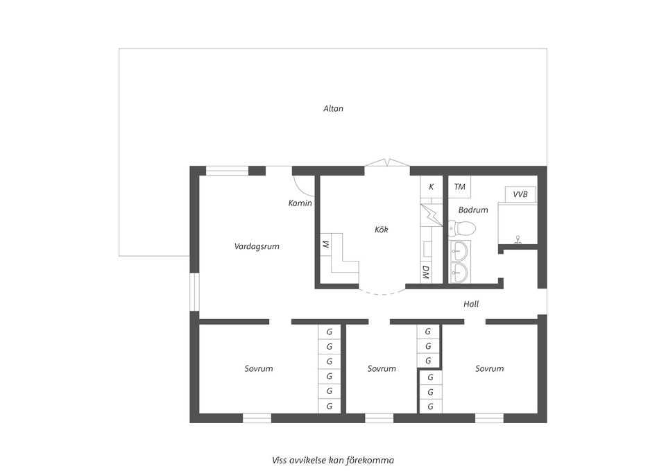 Villa, Boråsvägen 25, Dalsjöfors, Borås