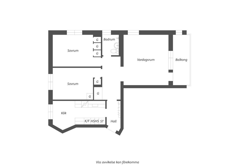 Bostadsrätt, Fjällstigen 43, Tullen, Borås