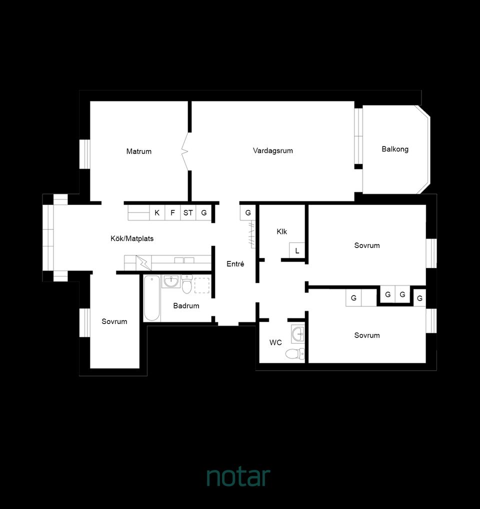 Bostadsrätt, Skansgatan 3, Slussen, Malmö