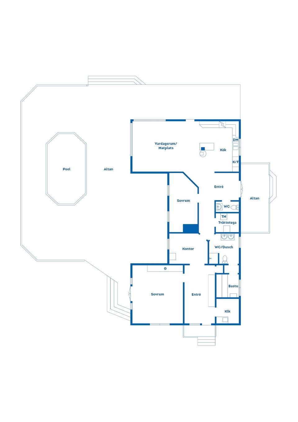 Villa, Haga gård 2, Strängnäs