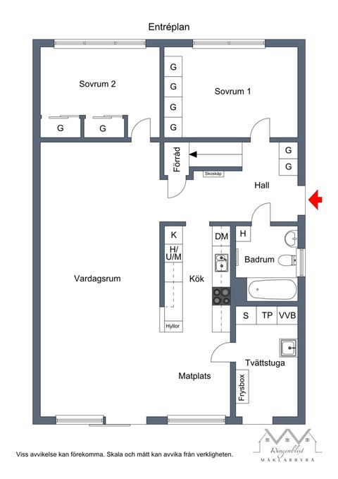Villa, Gabardinvägen 12, Brunna, Upplands-Bro