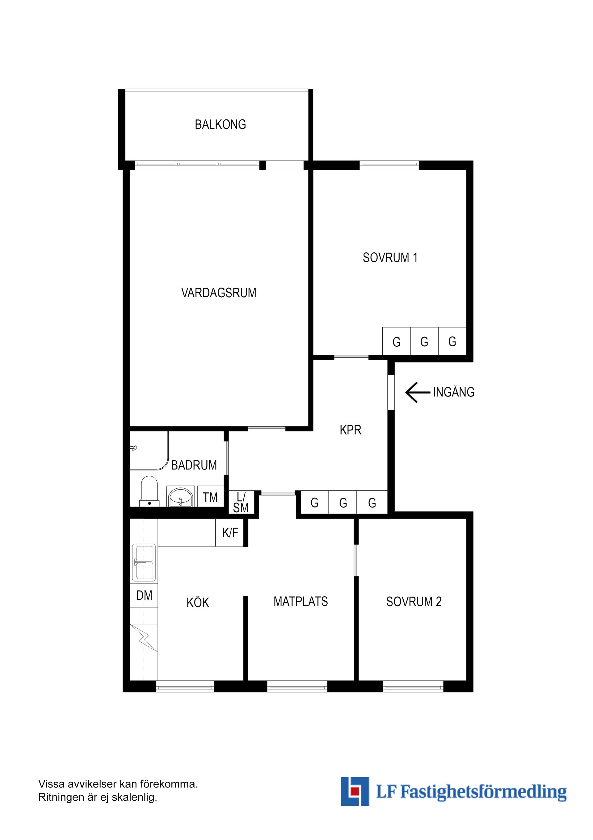 Bostadsrätt, Kruthornsvägen 34A, Edsberg, Sollentuna