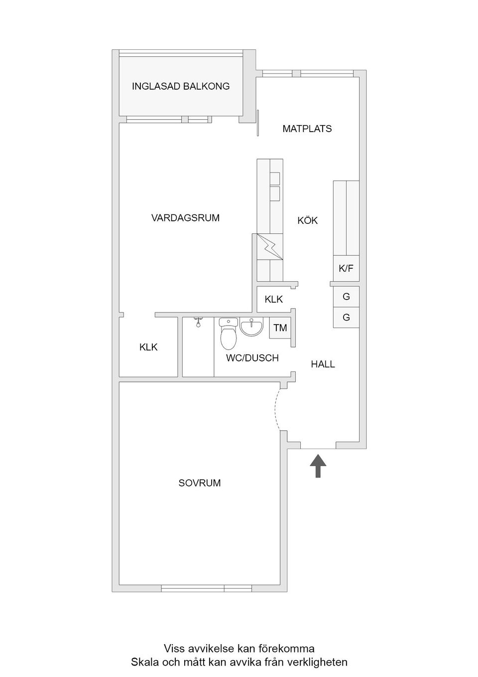 Bostadsrätt, Kumlagatan 1C, Malmaberg, Västerås