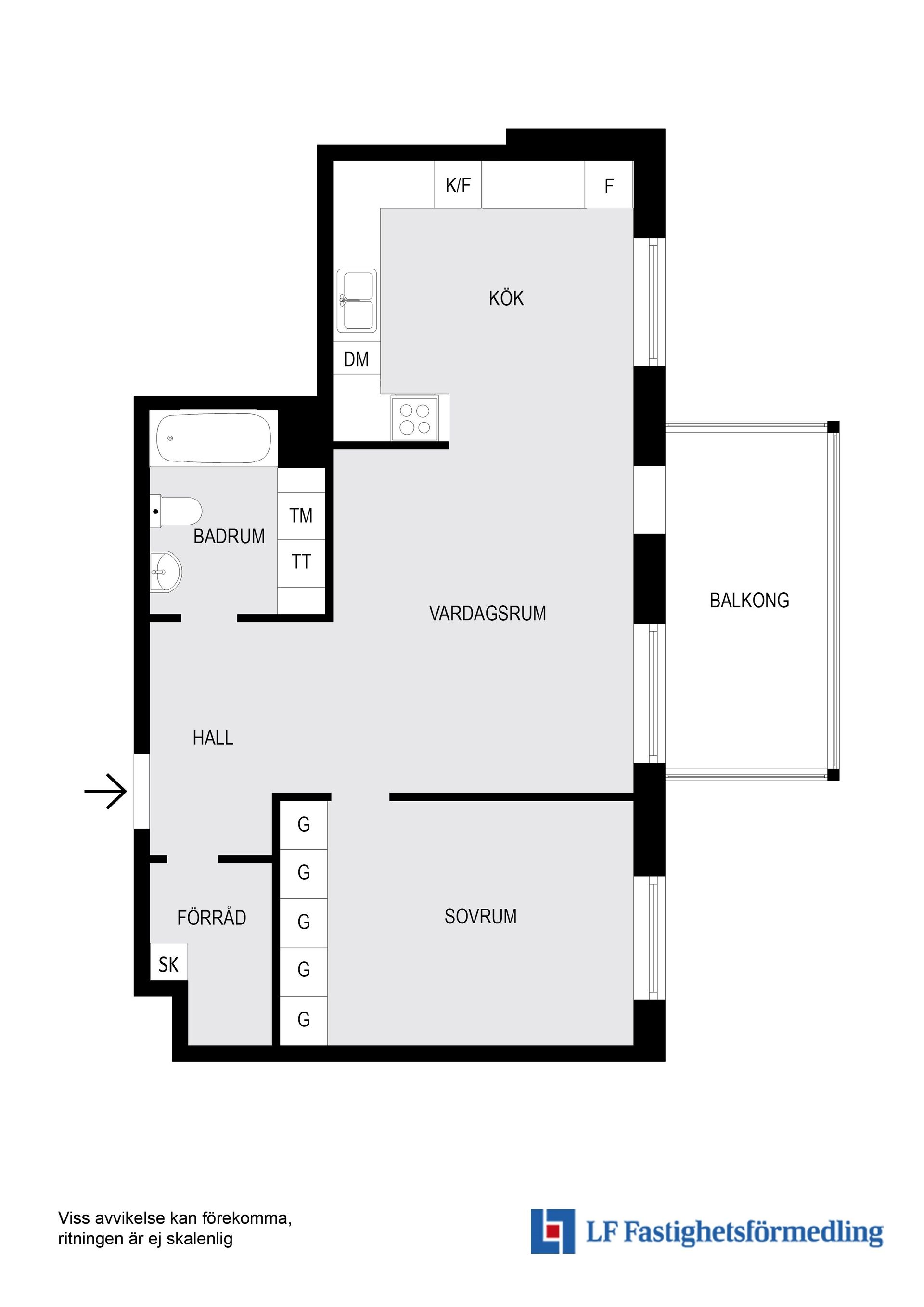 Bostadsrätt, Kärrtorpsvägen 6, Kärrtorp, Stockholm