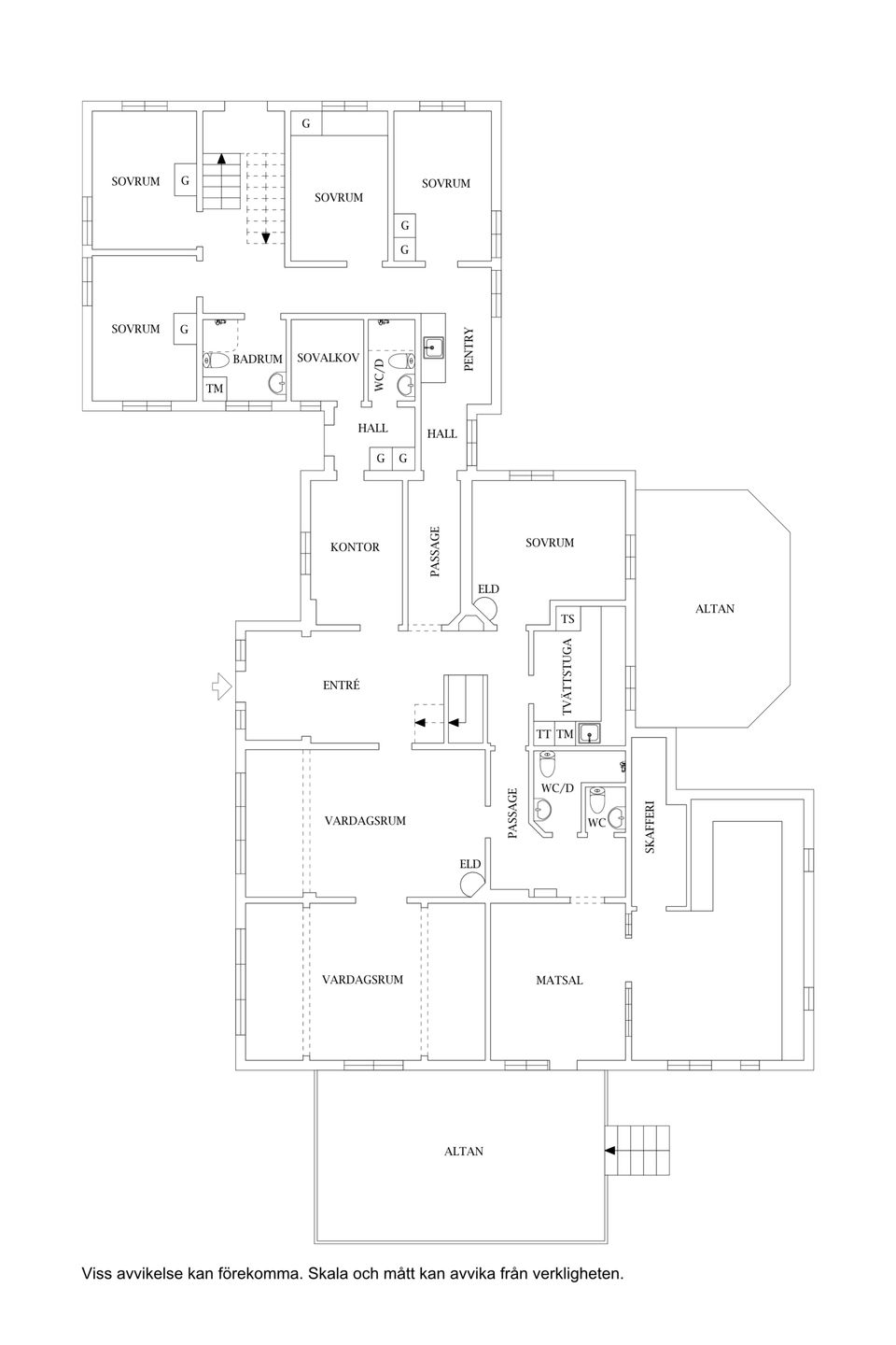 Villa, Rödboksgatan 11, Lassalyckan, Ulricehamn
