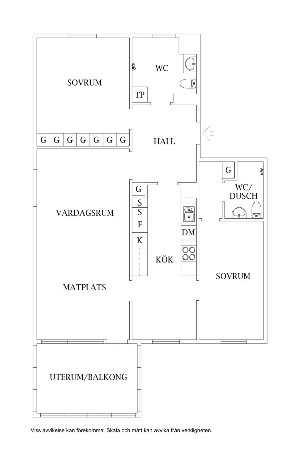 Bostadsrätt, Nygatan 12A, Centrum, Ulricehamn