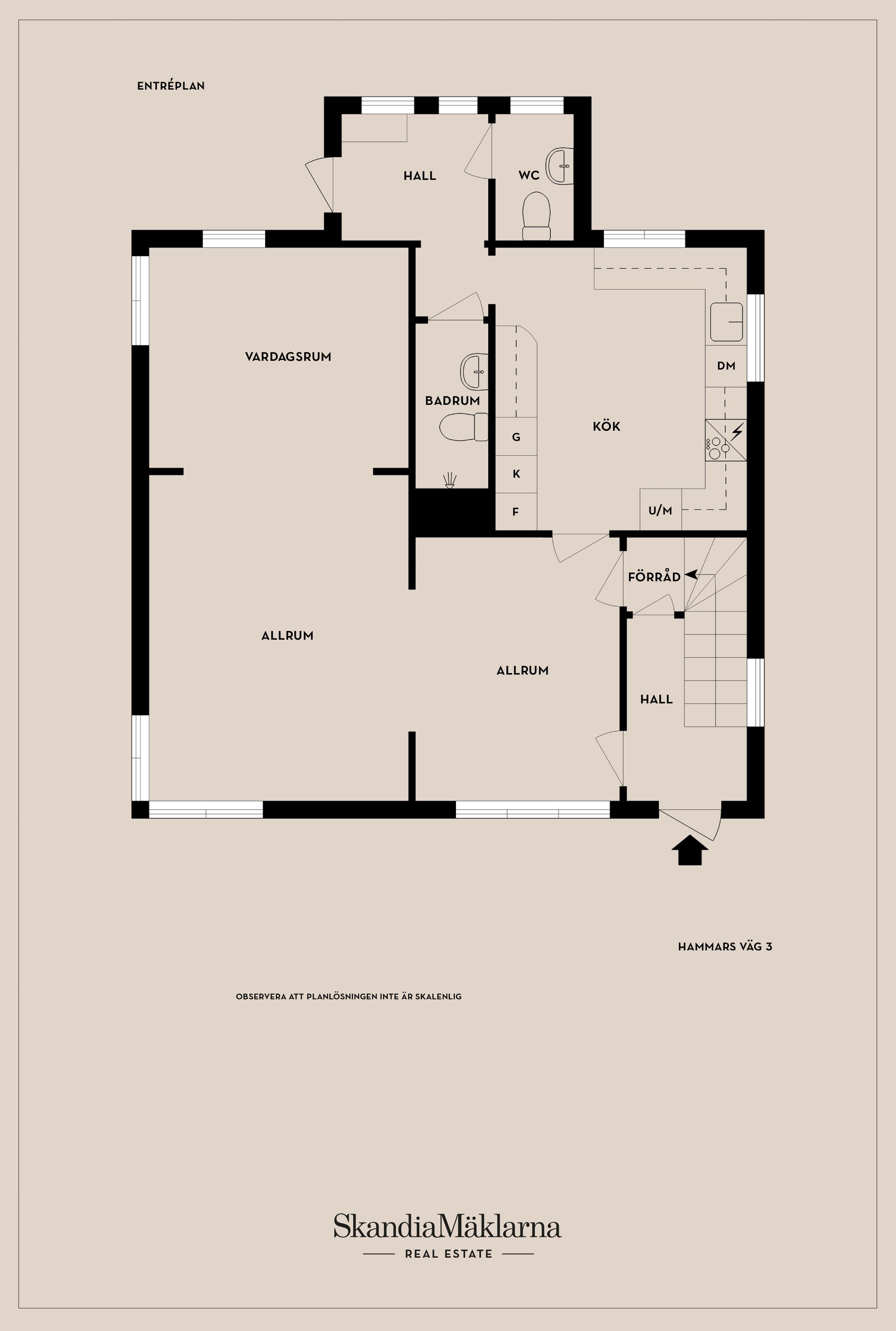 Villa, Hammars väg 3, Öster, Åstorp