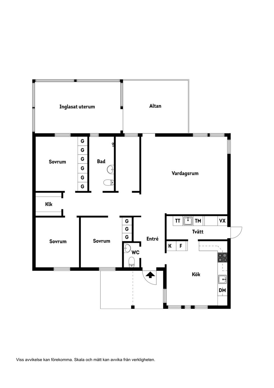 Villa, Fallgatan 12, Kumlaby, Kumla