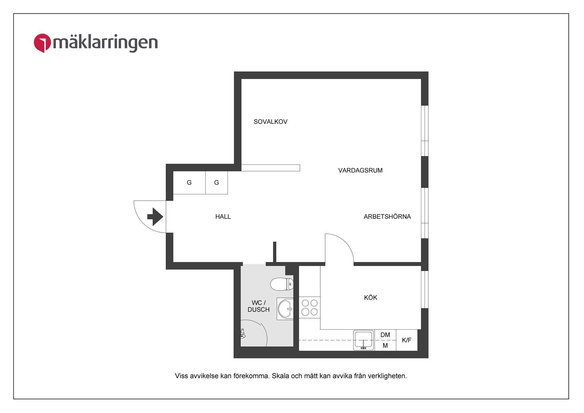Bostadsrätt, Kaserngatan 41, Viksäng, Västerås