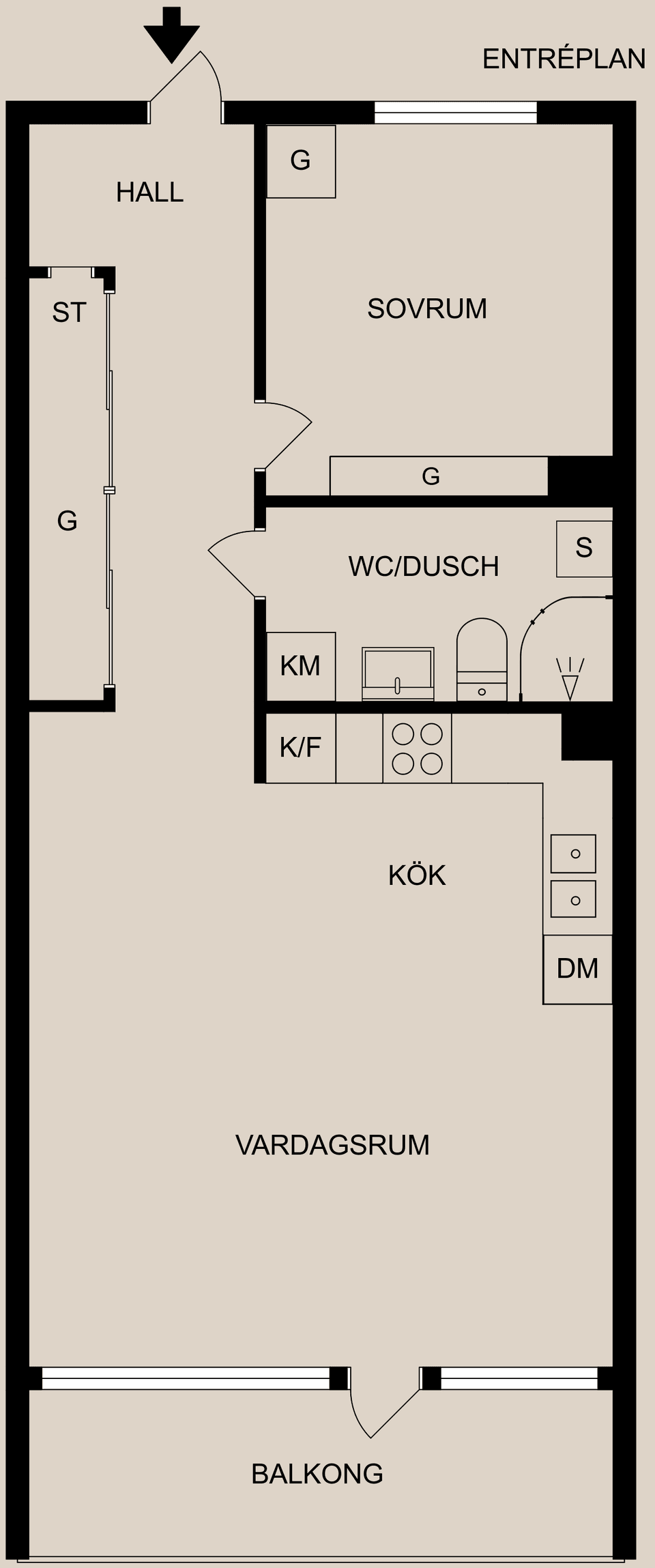 Bostadsrätt, Holmtorpsvägen 41, Björkalund, Norrköping