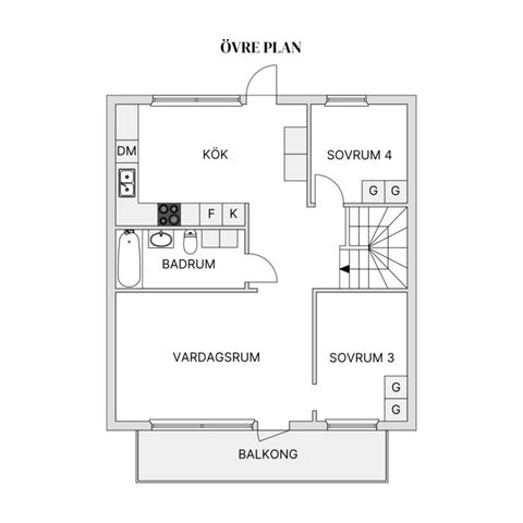 Radhus, Örnholmsbrinken 132, Johannesdal - Vårberg, Stockholm